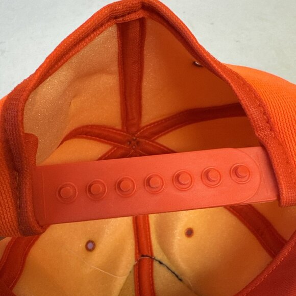 Rare Weyerhaeuser Vintage Hunters Orange Trucker SnapBack Hat Made In USA EUC - Picture 7 of 9